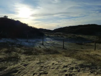 Oostnieuwkerke duinen wandeling in de koude (België)